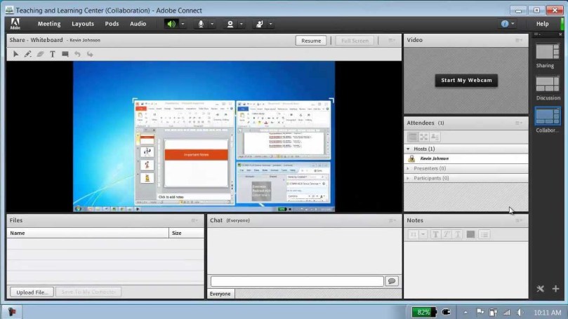 adobe connect oberfläche